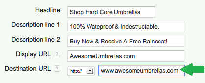 Landing Page Quality Score